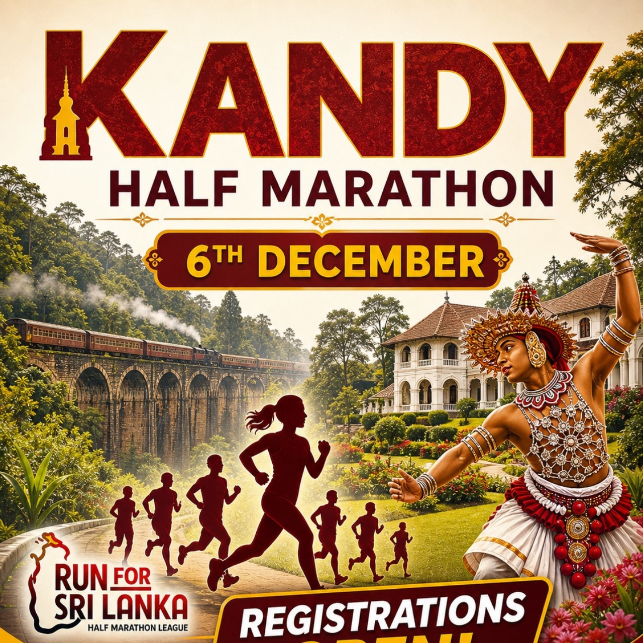 Kandy Half Marathon 2026: Distances, Start Time and Registration Guide