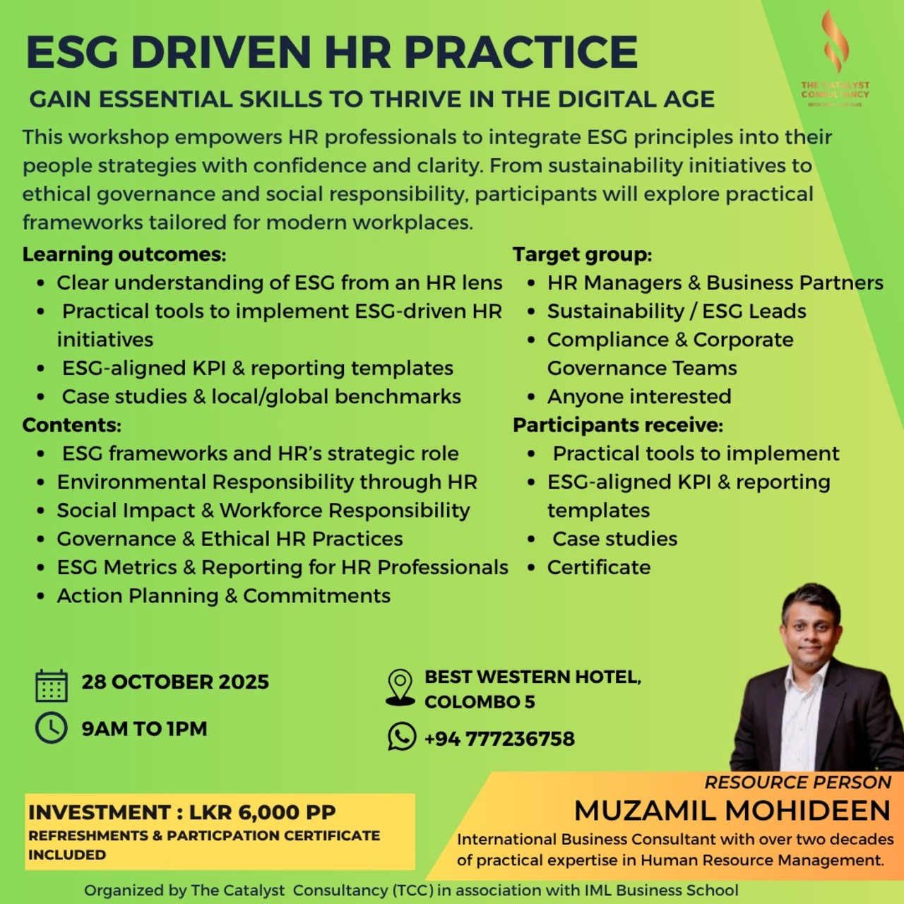 ESG driven HR Practice