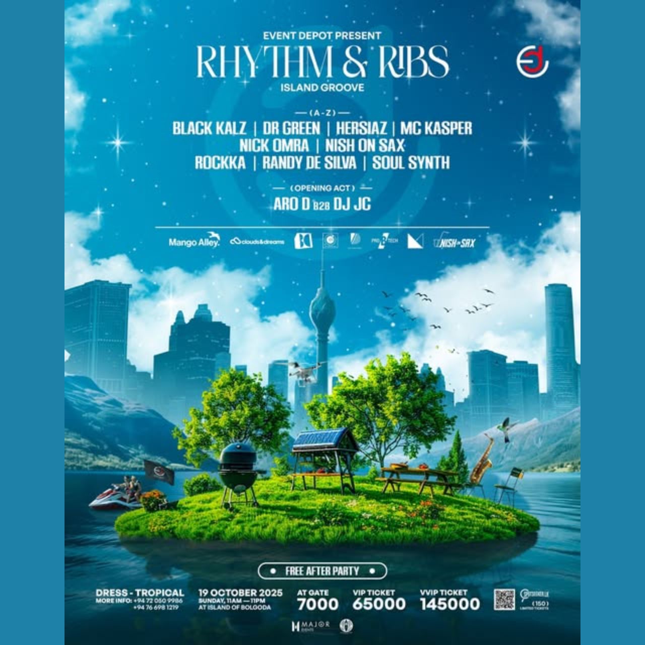 RHYTHM & RIBS – Island Groove