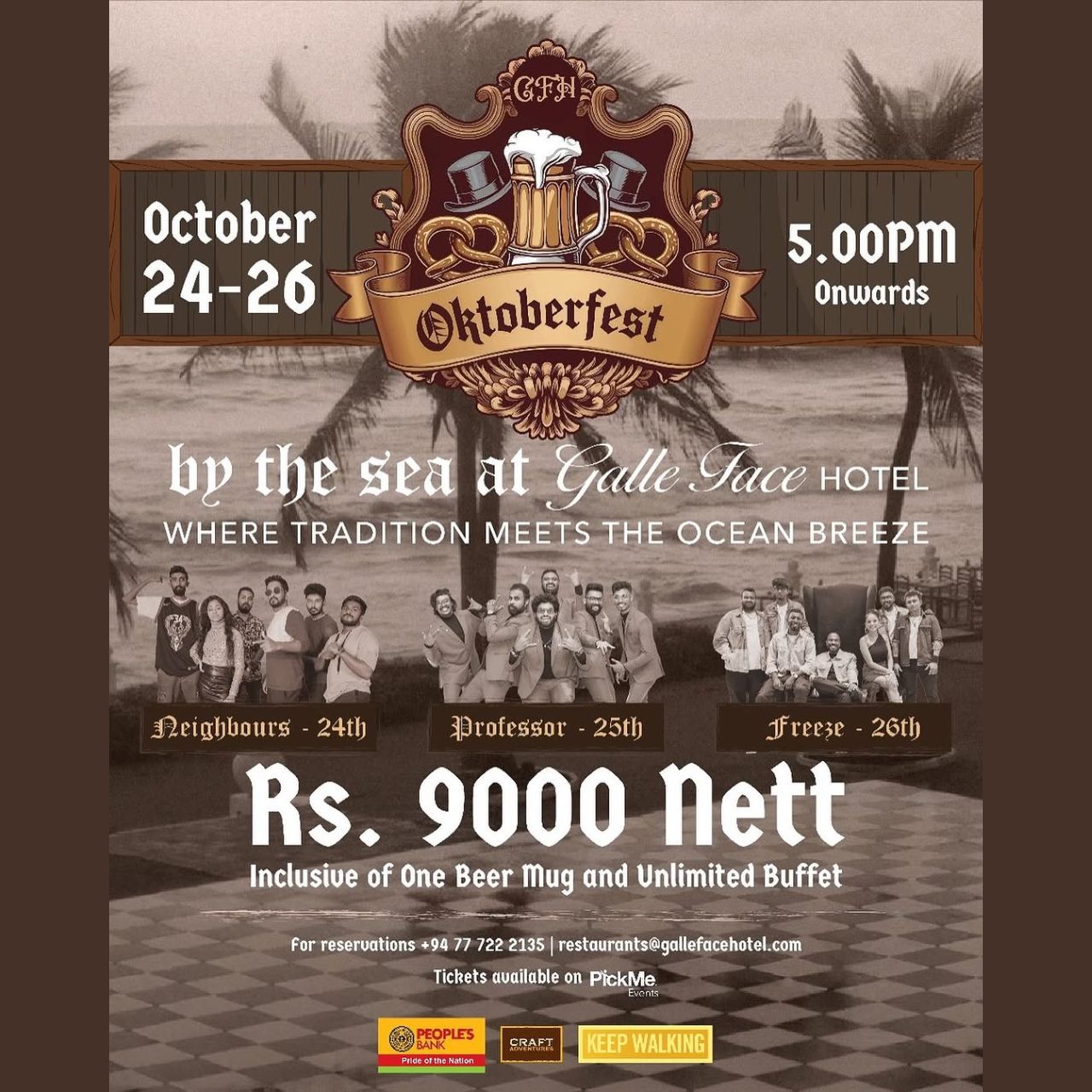 OKTOBERFEST BY THE SEA
