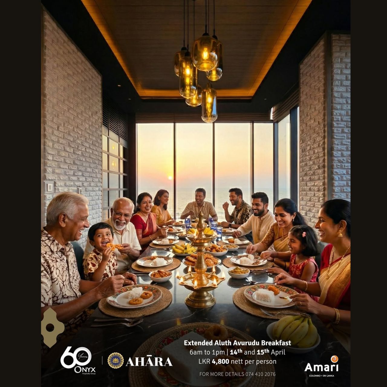 Extended Aluth Avurudu Breakfast at Amari Colombo
