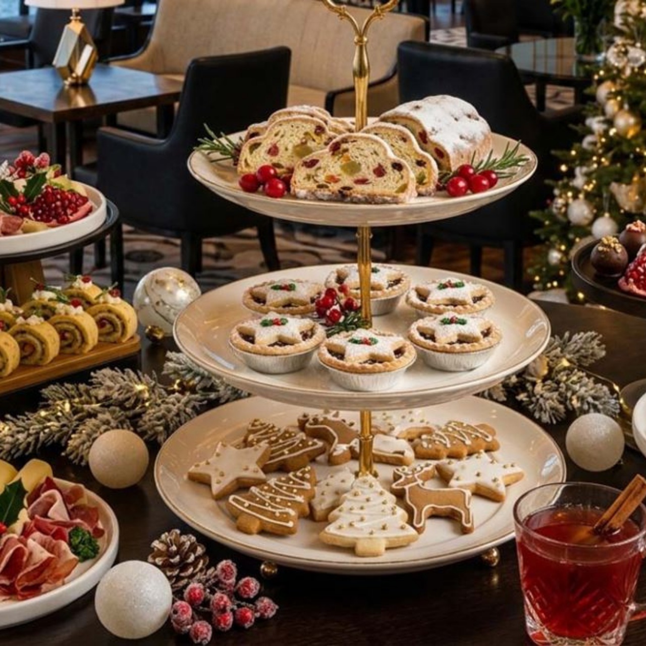 Festive Oceanfront High Tea Buffet — Amari Colombo