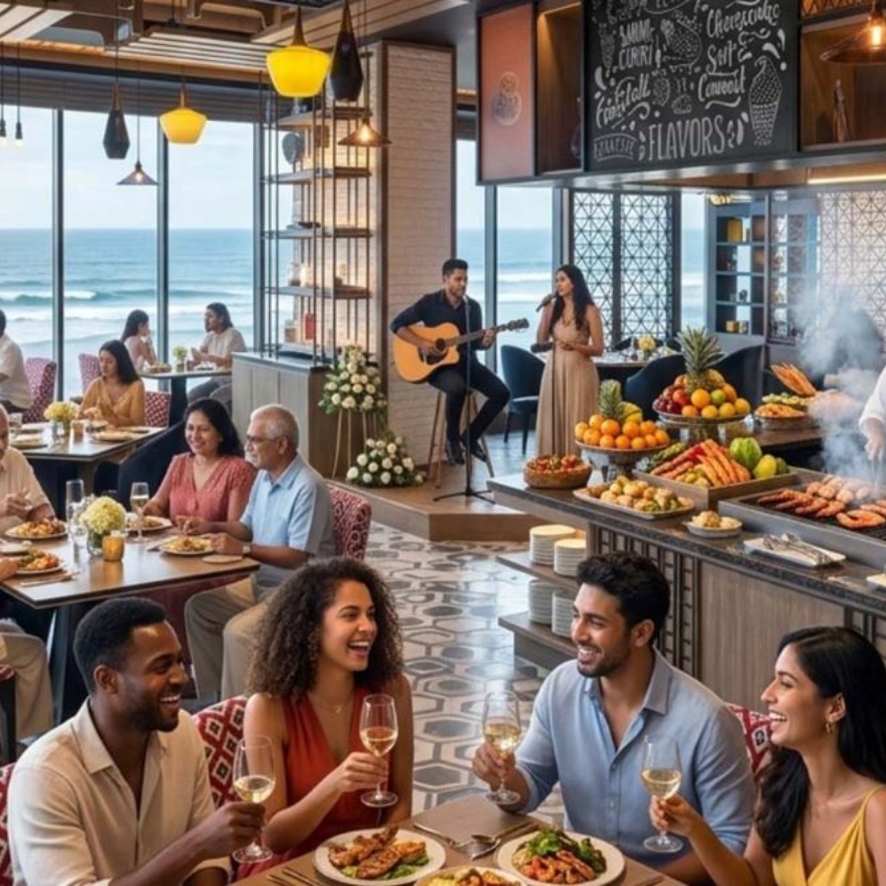 Boxing Day Oceanfront Buffet — Amari Colombo
