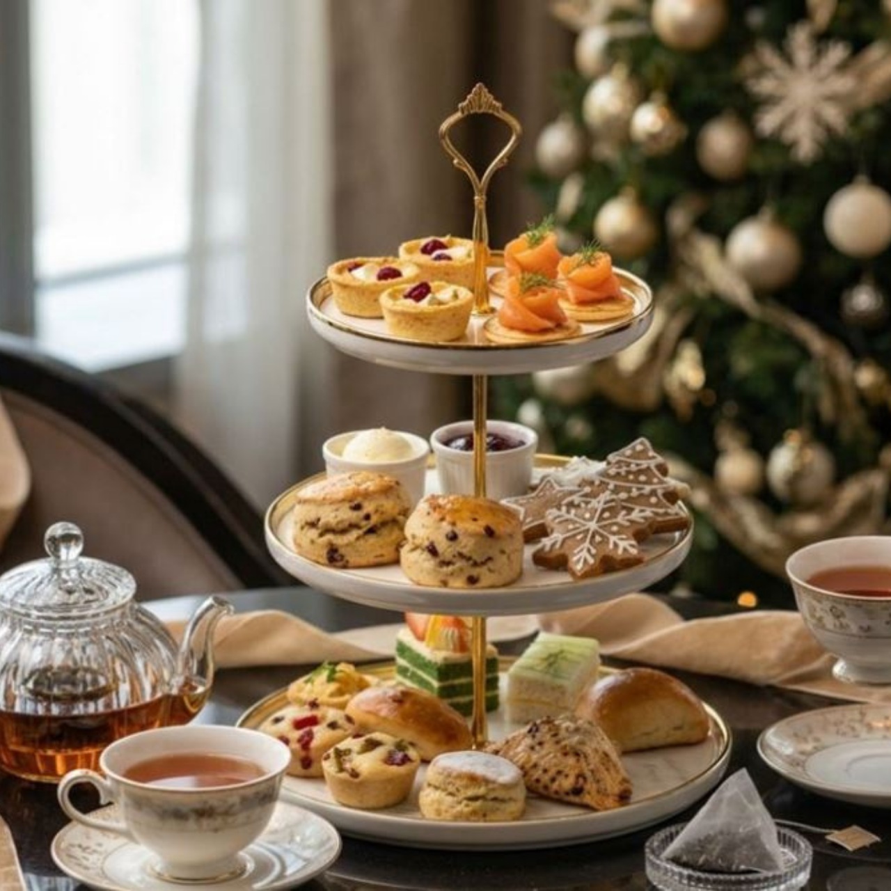 Festive Afternoon Tea Platter — Amari Colombo